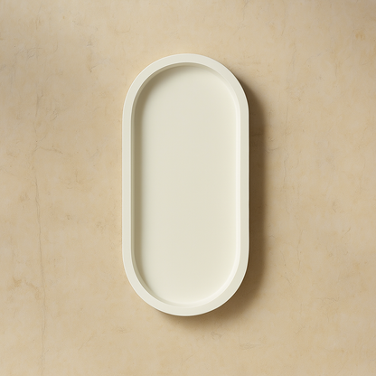 Oval stenbakke