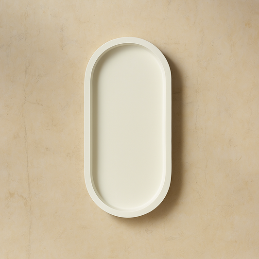 Oval stenbakke